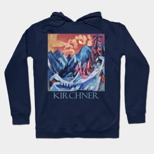 Winter Landscape by Ernst Ludwig Kirchner Hoodie